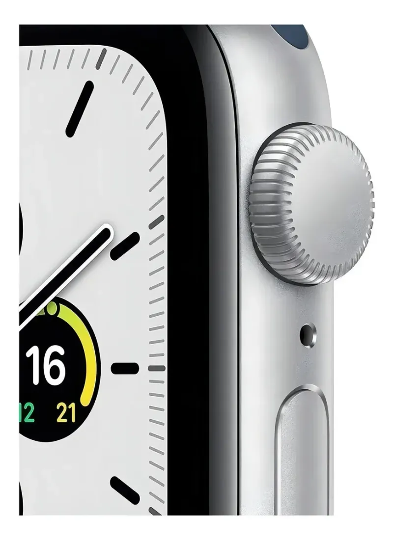 Reloj Apple Watch Se Gps 40Mm Silver Case Aluminio Malla Deportiva Denim - S/M-1775673281298