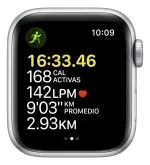 Reloj Apple Watch Se Gps 40Mm Silver Case Aluminio Malla Deportiva Denim - S/M-1775673288540