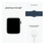 Reloj Apple Watch Se Gps 40Mm Silver Case Aluminio Malla Deportiva Denim - S/M-1775673302379