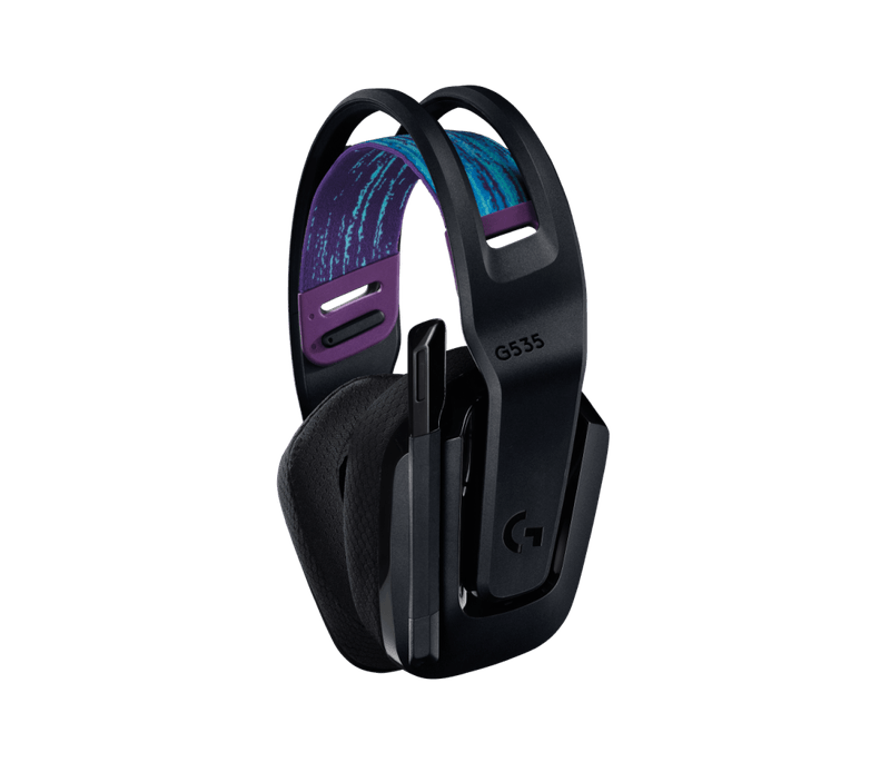 Headset Logitech Pc-G535 Lightspped Black Wireless 2.4Ghz-1775674659344