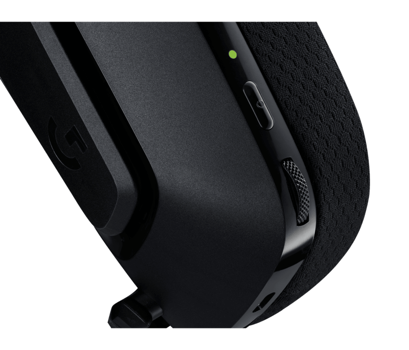 Headset Logitech Pc-G535 Lightspped Black Wireless 2.4Ghz-1775674666111