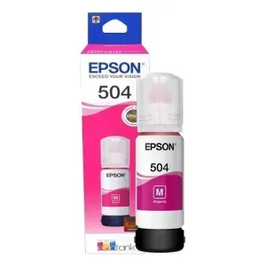 Botella de Tinta Epson T504 Magenta