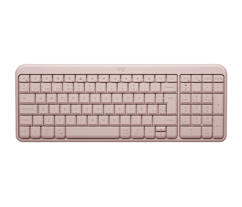 Teclado Logitech K250 Rose Wireless 2.4Ghz-1775743186048