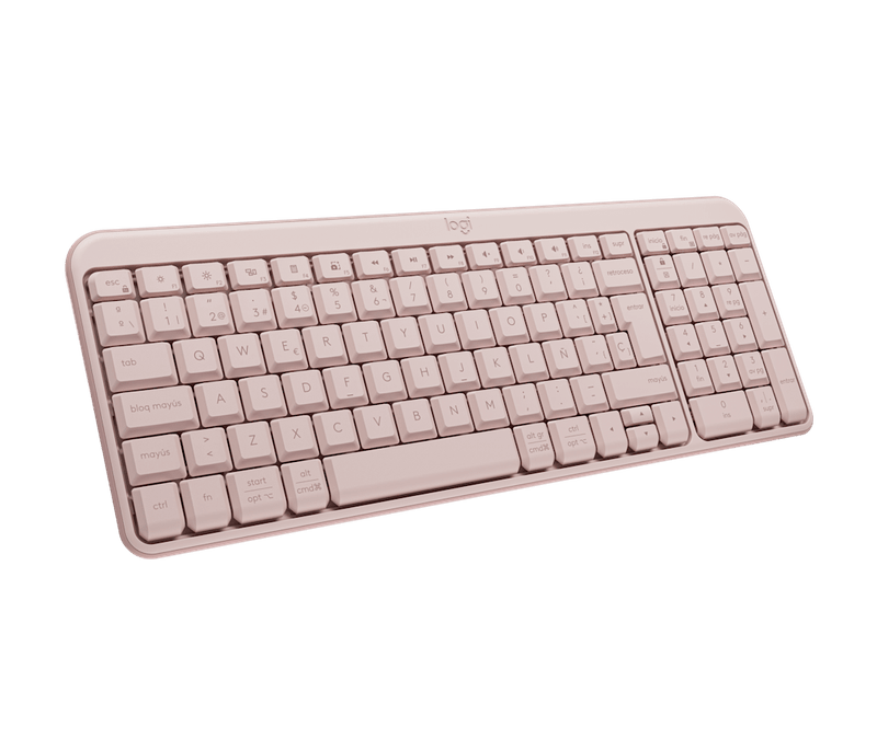 Teclado Logitech K250 Rose Wireless 2.4Ghz-1775743265519