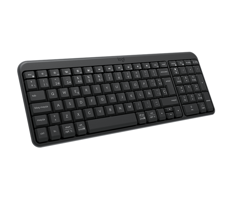 Teclado Logitech K250 Graphite Wireless 2.4Ghz - Bt-1775743309793