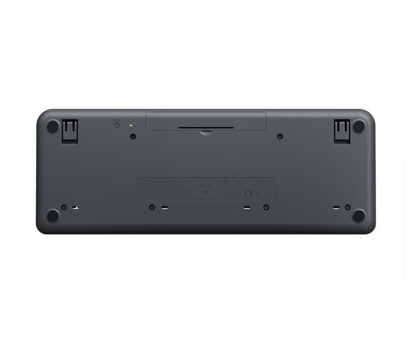 Teclado Logitech K250 Graphite Wireless 2.4Ghz - Bt-1775743316979