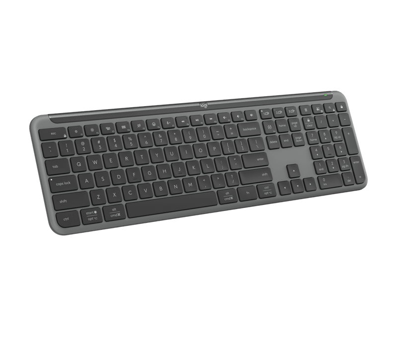 Teclado Logitech K950 Slim Graphite Wireless 2.4Ghz - Bt-1775745783692