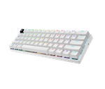 Teclado Logitech Pro X60 Tactile White Wireless 2.4Ghz - Bt-1775761458843