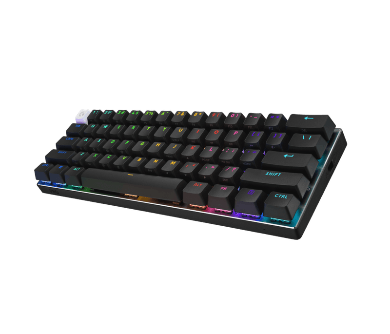 Teclado Logitech Pro X60 Tactile Black Wireless 2.4Ghz - Bt-1775761664183