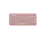 Teclado Logitech K380S Rose Wireless 2.4Ghz - Bt-1775761956808