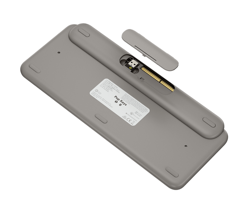 Teclado Logitech Pop Mist Sand Bt-1775766903399