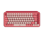 Teclado Logitech Pop Emoji Rose Wireless 2.4Ghz - Bt-1775828514141