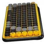 Teclado Logitech Pop Emoji Yellow  Wireless 2.4Ghz - Bt-1775829021098