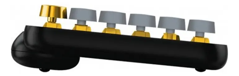 Teclado Logitech Pop Emoji Yellow  Wireless 2.4Ghz - Bt-1775829027894