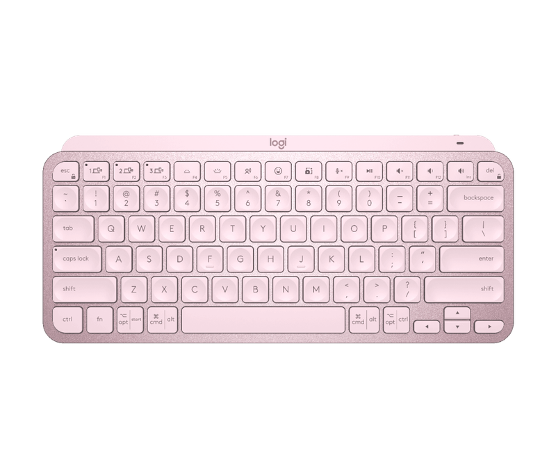 Teclado Logitech MX Keys Mini Rosa Inalámbrico-1775830216252