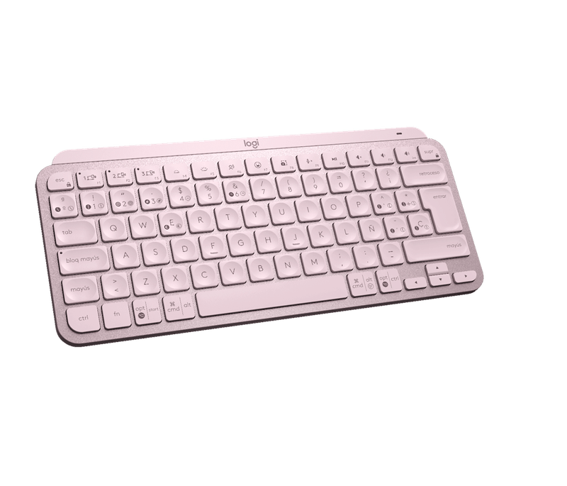 Teclado Logitech MX Keys Mini Rosa Inalámbrico-1775830221795