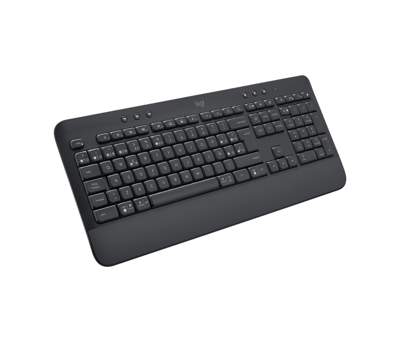 Teclado Logitech K650 Graphite Wireless 2.4Ghz - Bt-1776092441894
