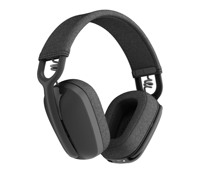 Headset Logitech Zone 100 Black Wireless 2.4Ghz - Bt-1776105738082