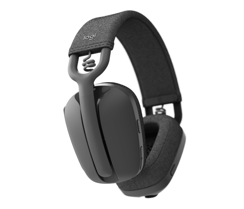 Headset Logitech Zone 100 Black Wireless 2.4Ghz - Bt-1776105753950