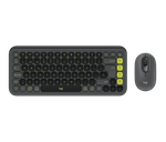 Teclado Y Mouse Logitech Pop Icom Graphite Wireless 2.4Ghz - Bt-1776275869442