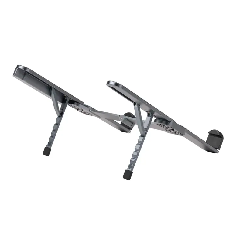 Soporte Intelaid Plegable Para Ipad, Tablets Y Notebook Con Hub Usb 3.0 + 2 Type C-1776697855615