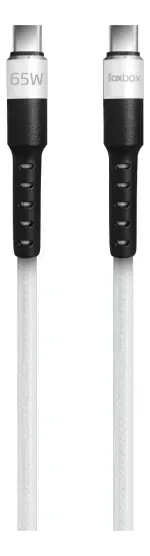 Cargador De Pared Mega 100W Blanco C/Cable-1777043966484