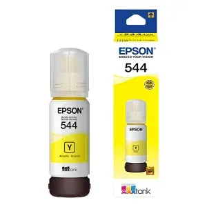 Botella De Tinta Epson T544 Amarilla