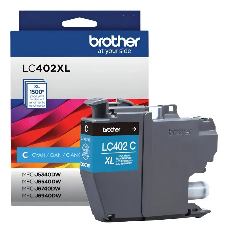 Cartucho de Tinta Brother LC402XLCS Inkjet Cyan-1785441149247