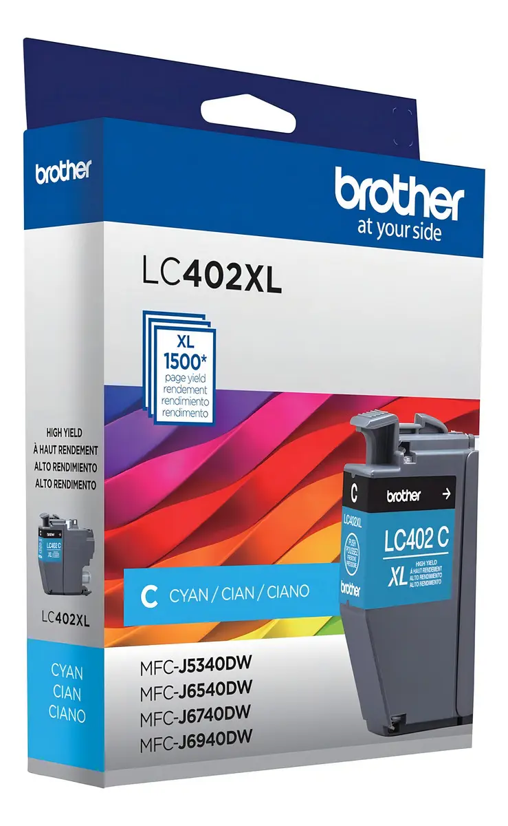 Cartucho de Tinta Brother LC402XLCS Inkjet Cyan-1785441728057
